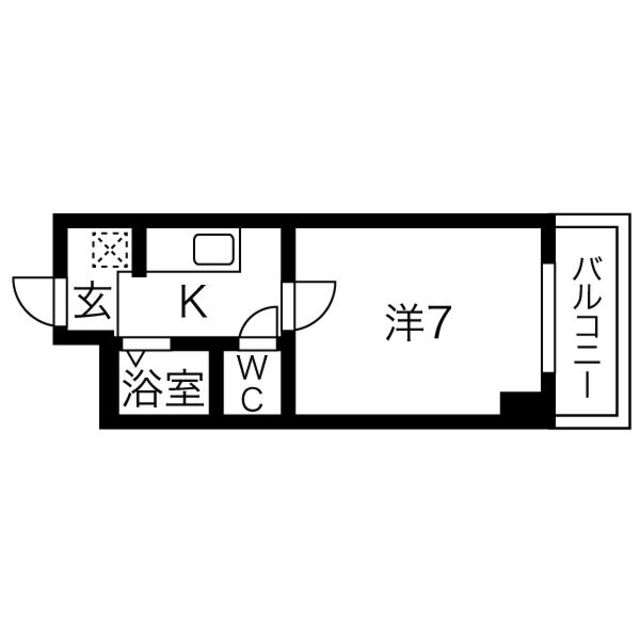 【京都市中京区壬生淵田町のマンションの間取り】