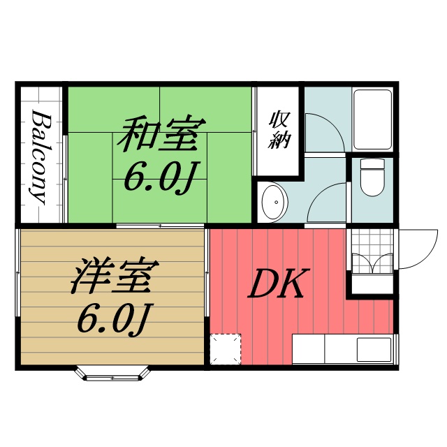 アートメゾン真舟　Iの間取り