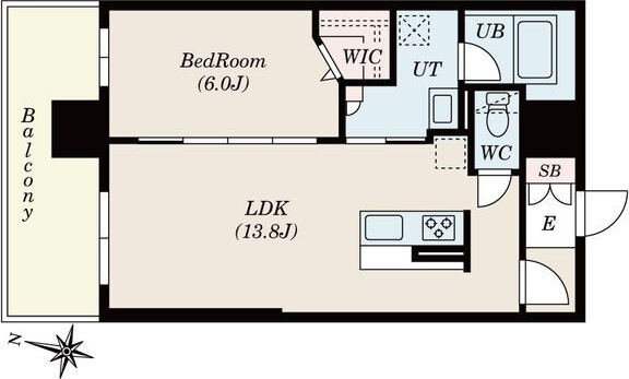 COH　RESIDENCE　札幌の間取り