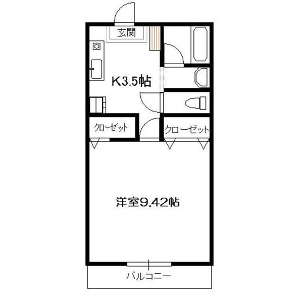 サザン２７前川ビルの間取り