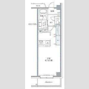 プライムアーバン豊洲の間取り