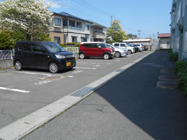 【テレパレス八戸売市の駐車場】