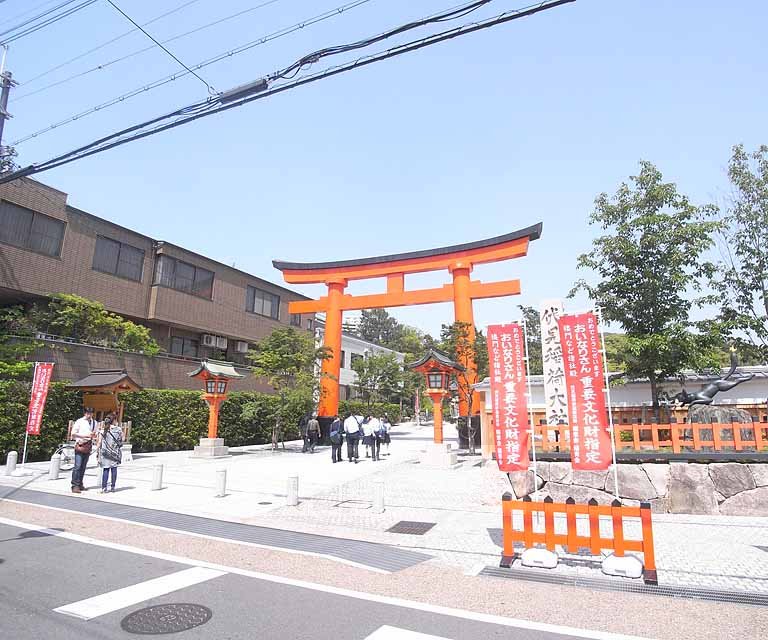 【京都市東山区福稲上高松町のアパートのその他】