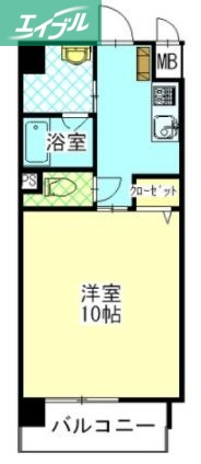 柳町Ａマンションの間取り