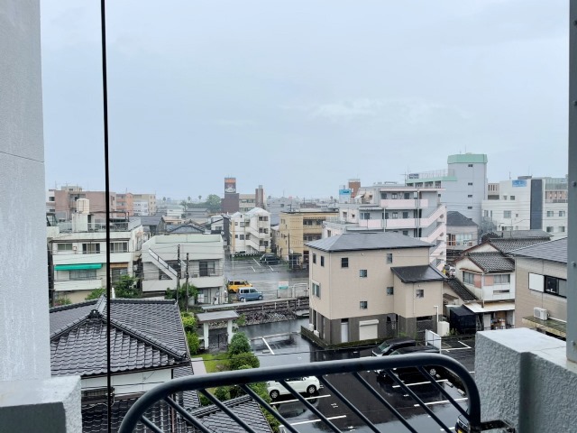 【鹿児島市東谷山のマンションの眺望】