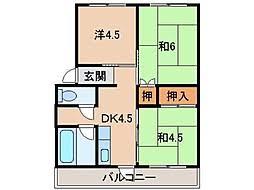 プレミアムハイツ榎原の間取り