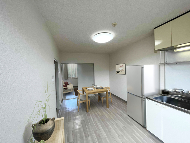 居室・リビング　ＬＤＫ※モデルルーム（家具・家電・備品等は設置されておりませ