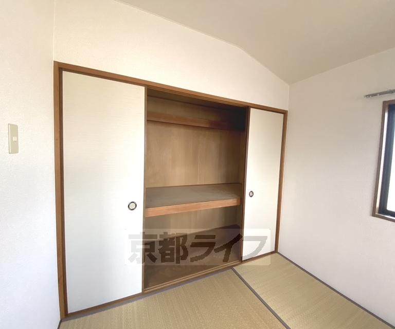 収納　大容量の和室の押入です。