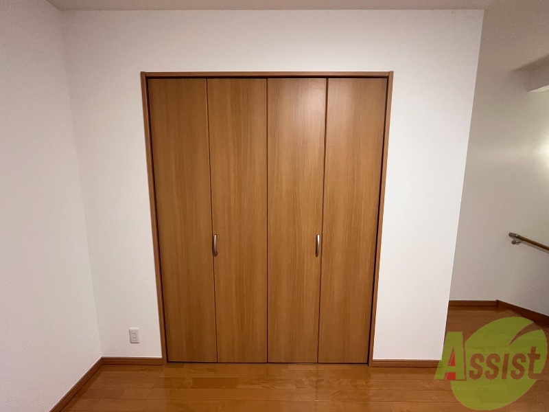 収納　ここに収納があります。収納があると部屋が広く使えます。