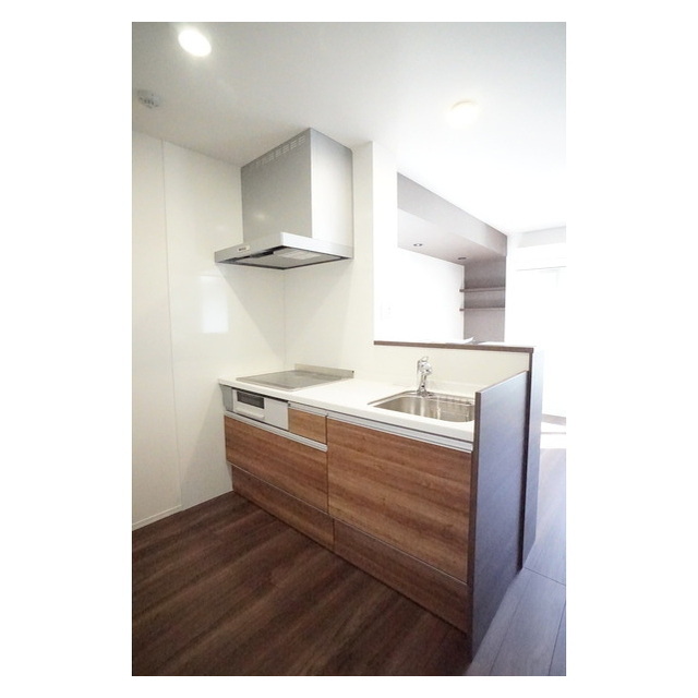 キッチン　会話を楽しめる対面キッチン