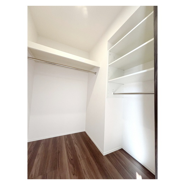 収納　大容量の収納スペースで住空間もすっきり広