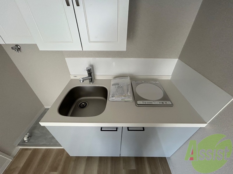 キッチン　使いやすいＩＨのキッチンです。便利で手早い調理ができます