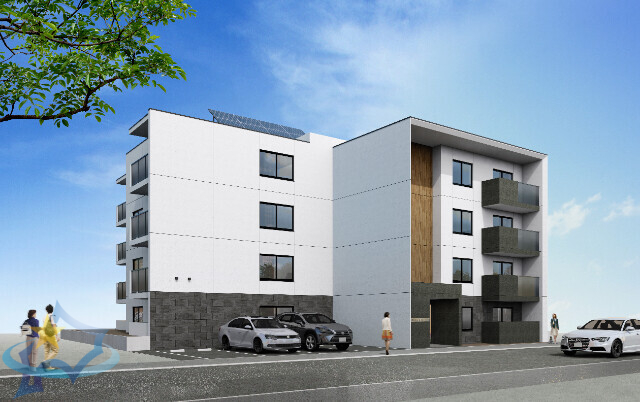 建物外観　完成予想図