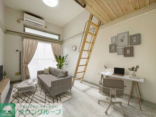 居室・リビング　庭