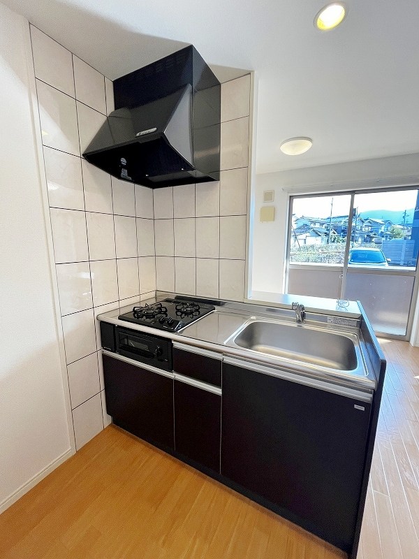 キッチン　★システムキッチングリル付き/2口コンロ★