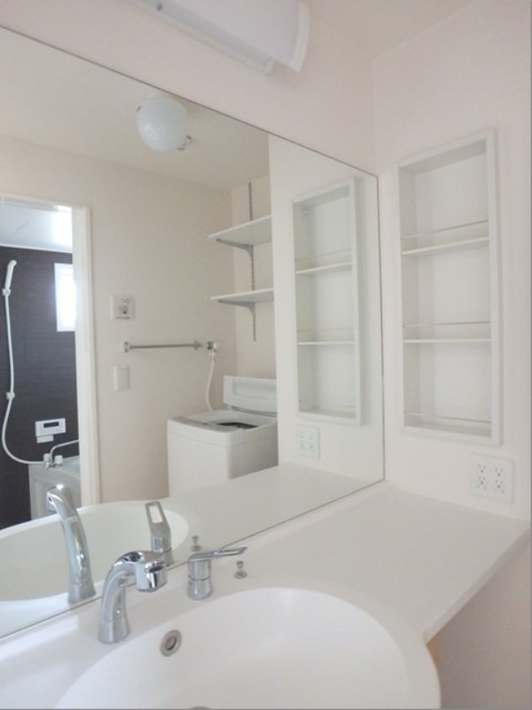 洗面設備　図面と現状に相違がある場合には現状を優先