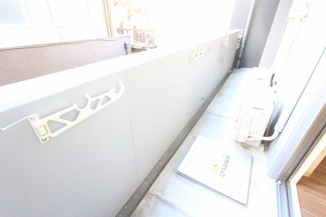 バルコニー　広々バルコニーです