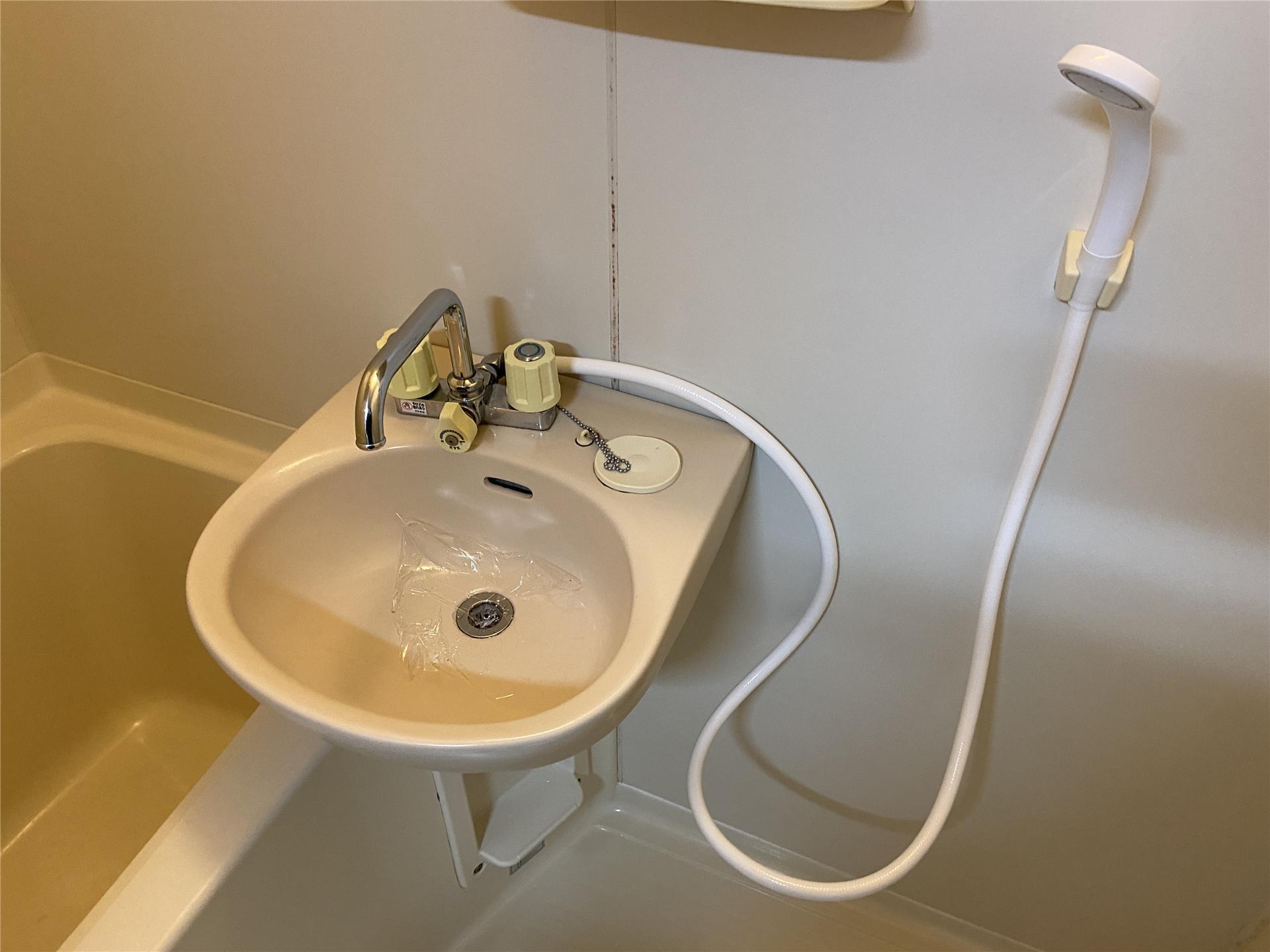 洗面設備　洗面ボウル付きです