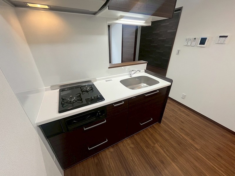 キッチン　同一施工