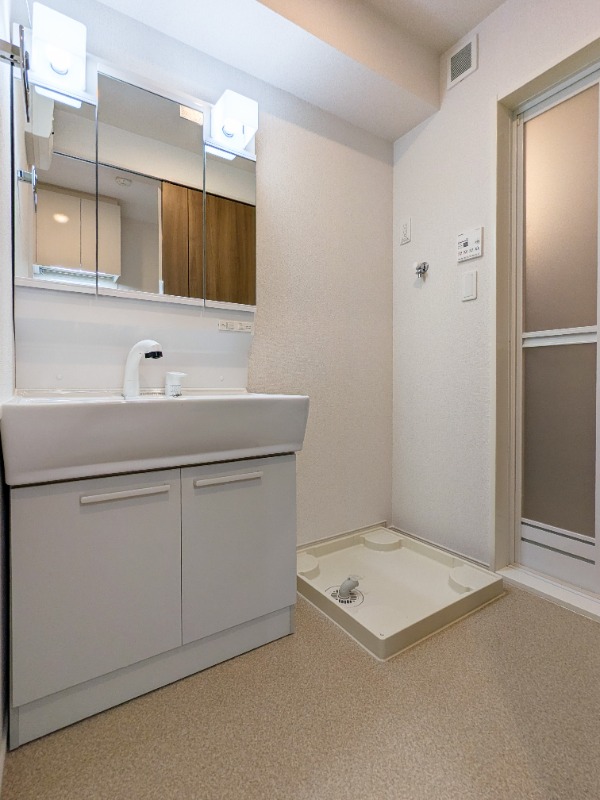 洗面設備　図面と現状に相違がある場合には現状を優先