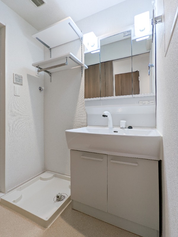 洗面設備　図面と現状に相違がある場合には現状を優先