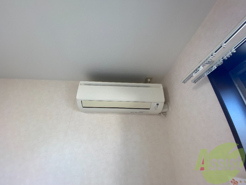 その他設備　エアコン付きなので快適に過ごせそうです。