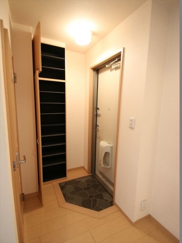 玄関　ひろびろ玄関♪