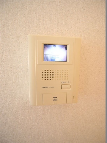 セキュリティ　安心のテレビ付モニターホン！