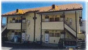 建物外観　専有面積24.78平米　木造　2階建