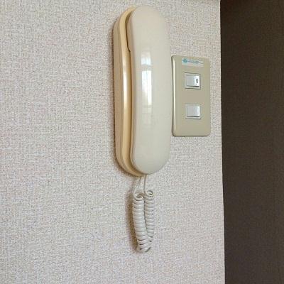 セキュリティ　インターホン！