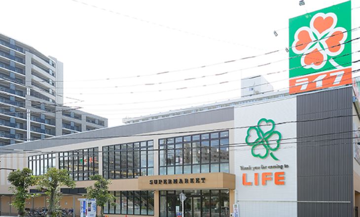 スーパー　ライフ東砂店（スーパー）まで379m