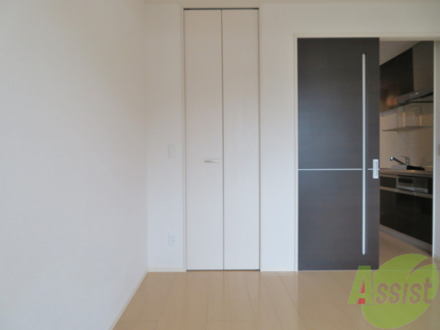 収納　クローゼットです。大きい荷物もしまうことができます。