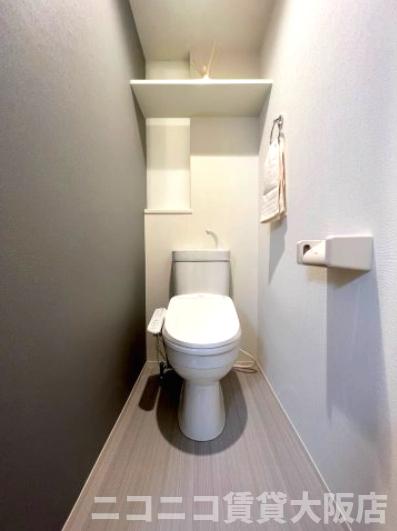 トイレ　モデルルームのため、現況優先いたします