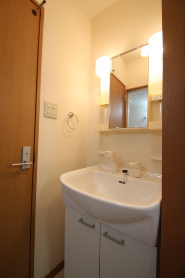 洗面設備　他号室のお写真です