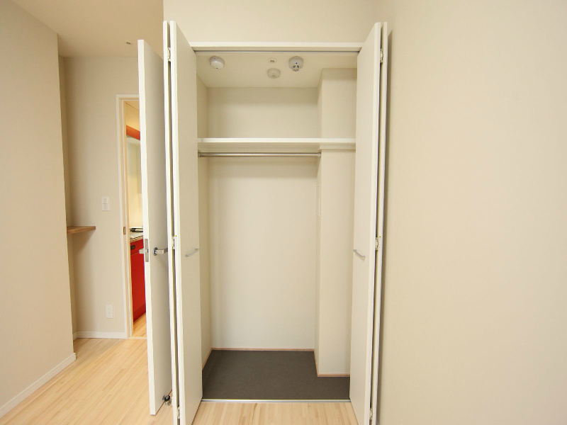 収納　クローゼット　収納充実してます