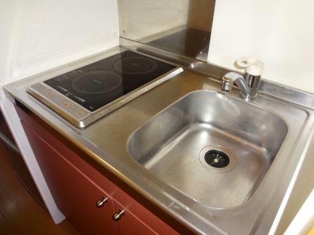 キッチン　電気コンロ