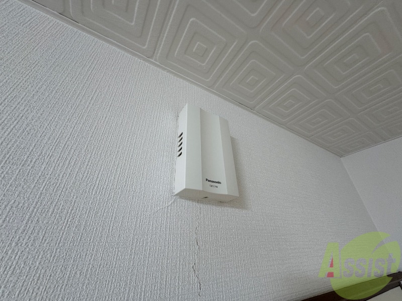 セキュリティ　来客時にはこちらのチャイムが鳴りますよ。