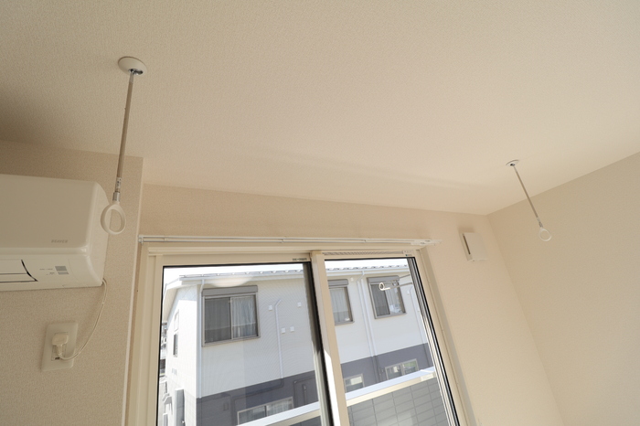 その他設備　室内干し付