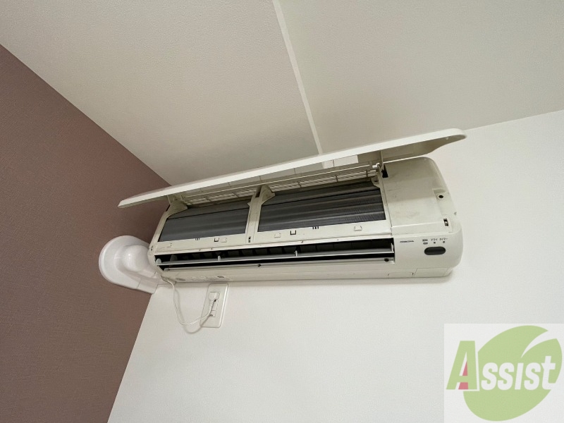 その他設備　こちらはエアコンが設置されております！夏場も快適です！