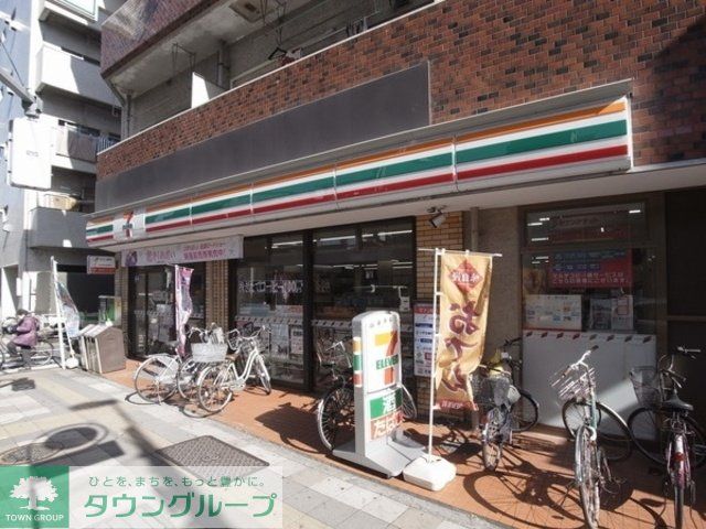 コンビニ　セブンイレブン東尾久店（コンビニ）まで276m