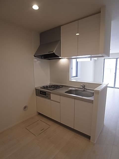 キッチン　ガス２口コンロ