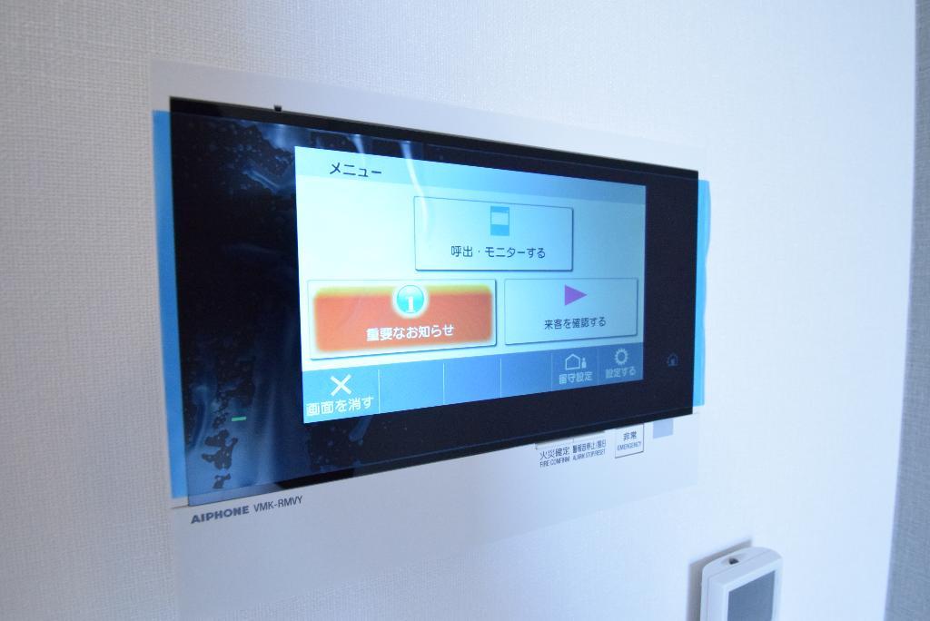 セキュリティ　カメラ付インターホン