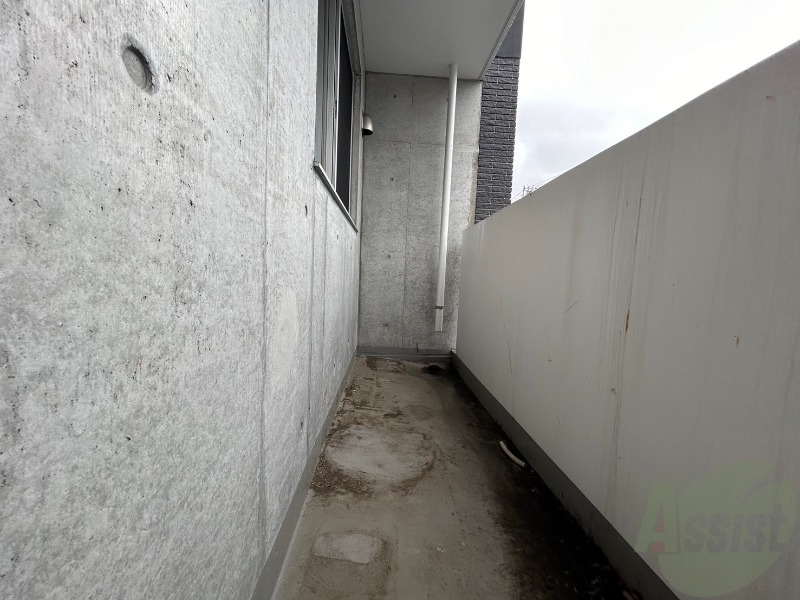 バルコニー　バルコニーです。洗濯物を干したり一息ついたりできますね！