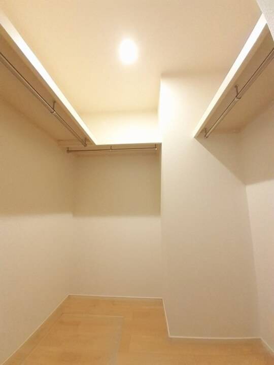 収納　ウォークインクローゼット