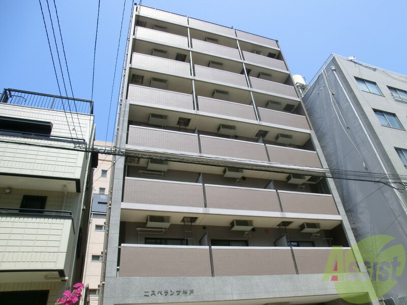 建物外観　落ち着いたお洒落な外観