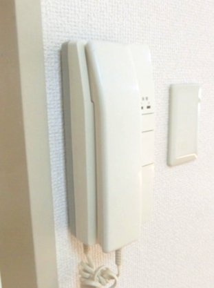セキュリティ　インターホンです