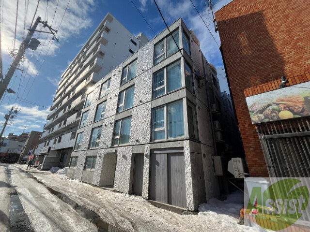 建物外観　札幌市北区麻生町「プライムコート麻生中央」