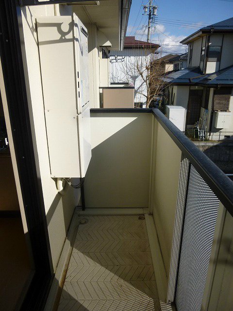 バルコニー　※写真は別号室です。ご参考下さい。