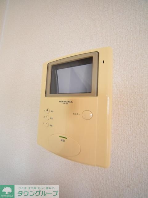 セキュリティ　モニター付で来客時も安心