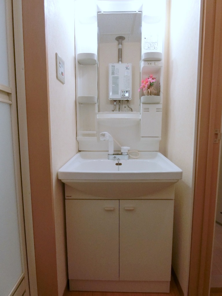洗面設備　シャワードレサー付き！